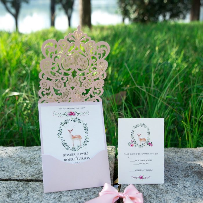 Faire part pochette pochette faire part mariage