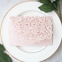 Pochette faire-part bordeaux n°19