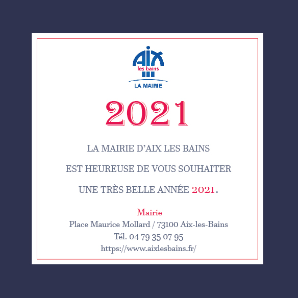 Carte de Voeux 2024 - N°6 Carte de voeux Maire