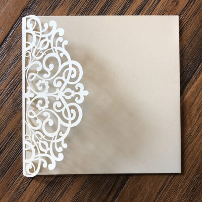 Faire-part de mariage pochette